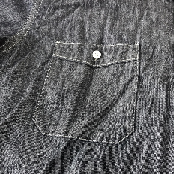 Mens XL Express denim looking shirt - Picture 3 of 7